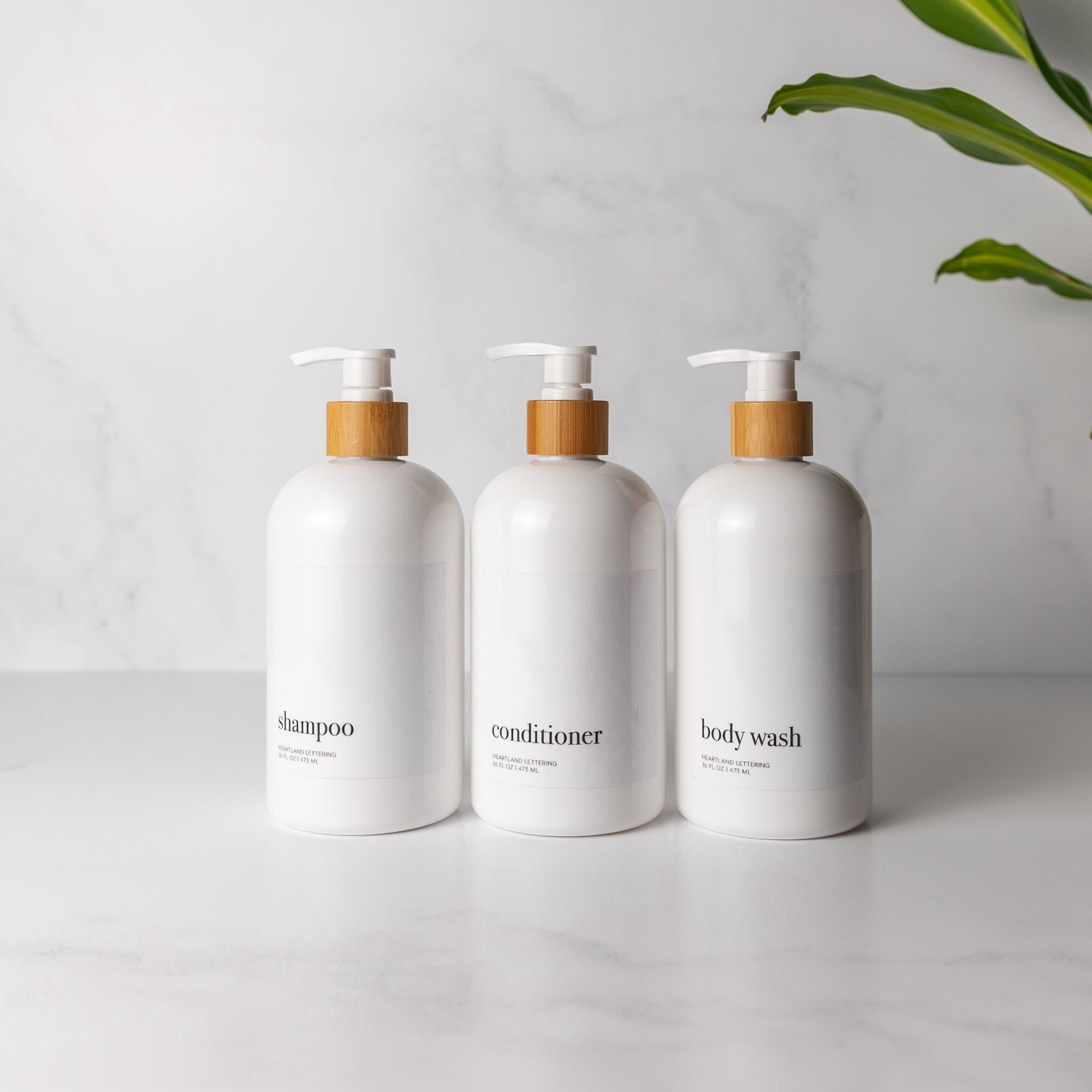Shampoo containers deals