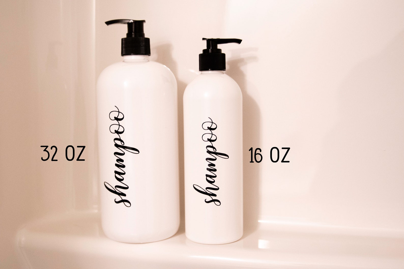 large travel shampoo bottles