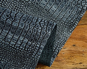 Crocodile Embossed Buffalo Hide,Totes, Purses, Apparel,leather embossing,crocodile embossed leather,genuine italian leather