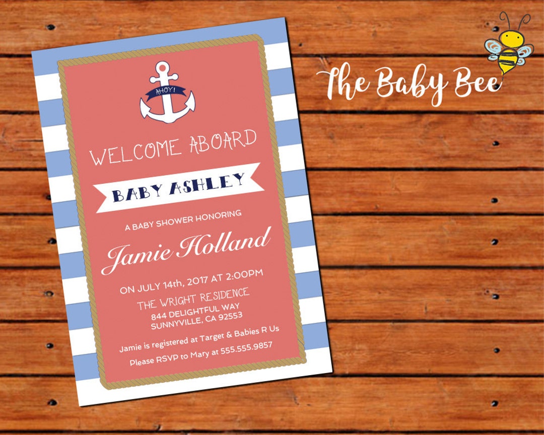 nautical-themed-baby-shower-invitation-for-girl-welcome-etsy