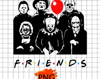 Download Friends Halloween Svg Etsy