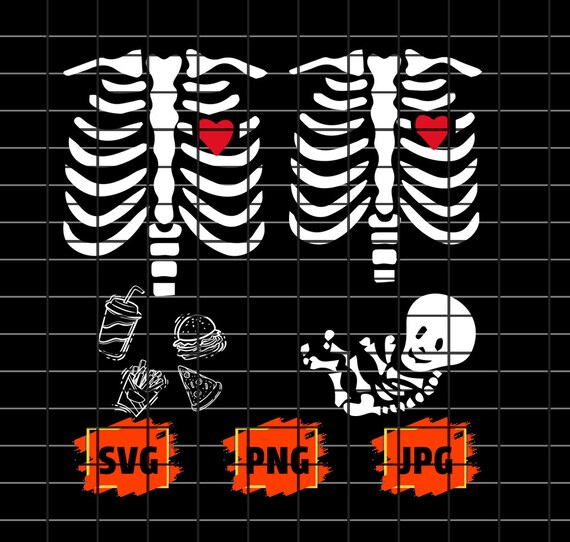 Download Baby Skeleton Svg Pregnancy Skeleton Svgskeleton Etsy PSD Mockup Templates