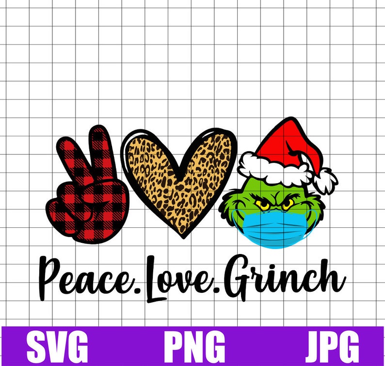 Free Free Peace Love Grinch Svg Free 501 SVG PNG EPS DXF File