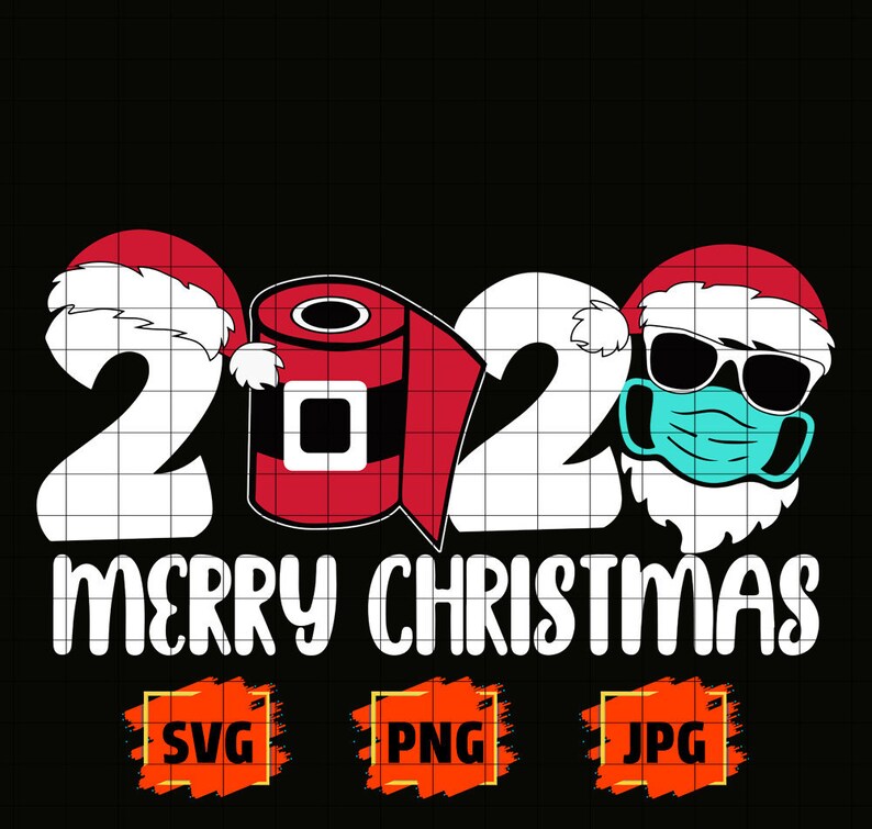Download Merry christmas svgMerry Quarantine Christmas 2020Merry | Etsy