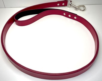 35 "benutzerdefinierte personalisierbare handgefertigte Leder BDSM Leine in verschiedenen Farboptionen erhältlich