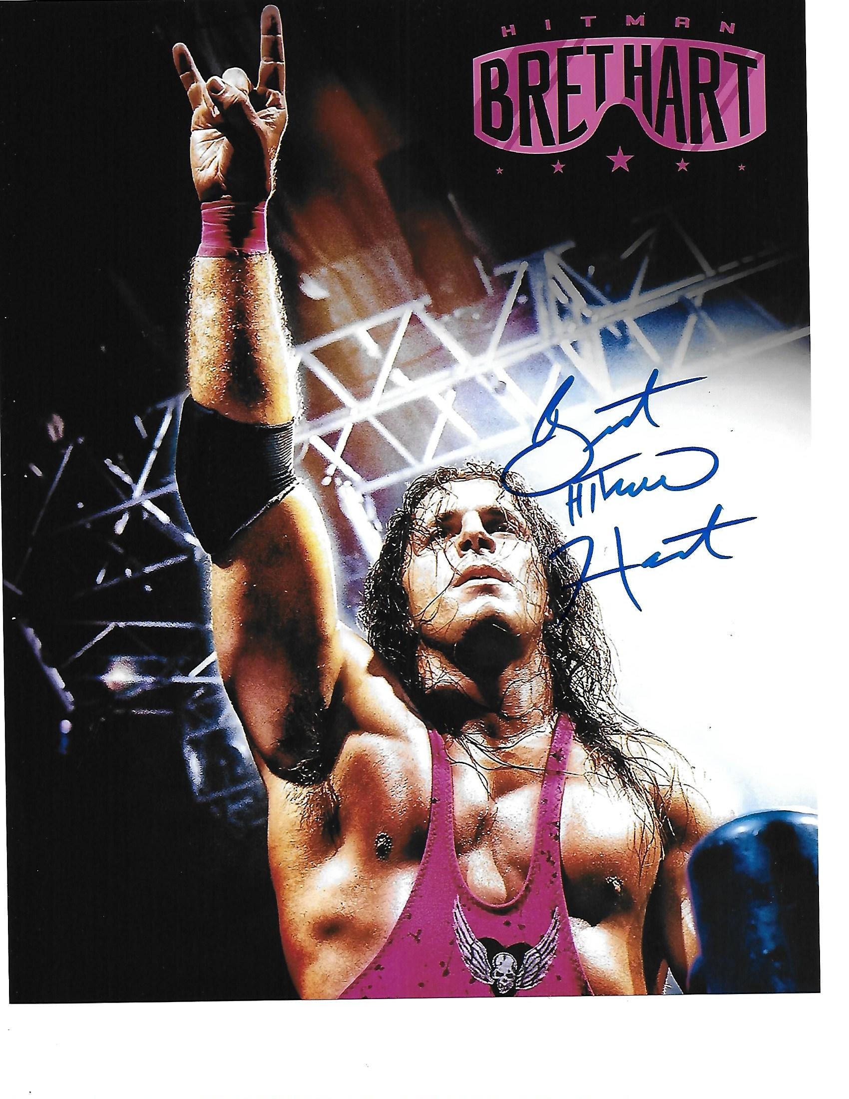 Kamala Signed 16x20 WWF Wrestling Promo Photos Wrestler Legend WWE Pose WCW