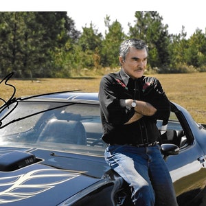 Actor BURT REYNOLDS Movie Pic AUthentic Autographed 8x10