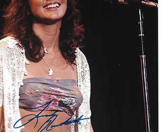 Hall of Fame Singer and Songwriter LINDA RONSTADT Signierte signierte 8x10 Pic