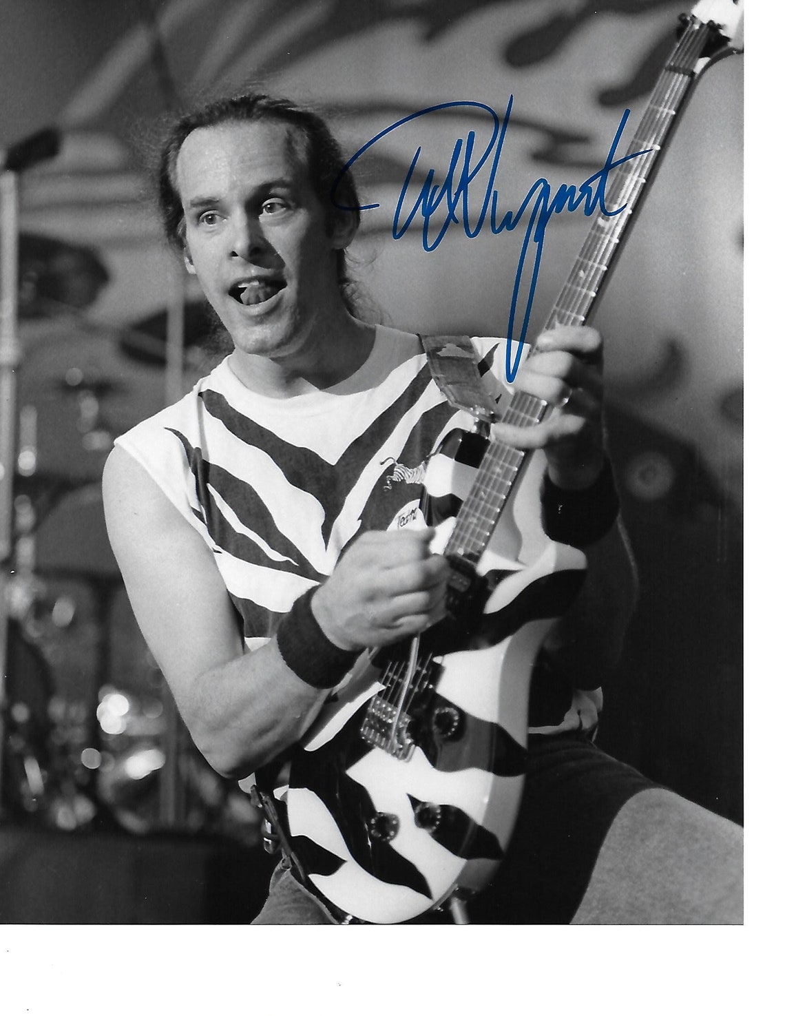 Motor City Madman Rocker TED NUGENT Authentic Autographed - Etsy - Ted Nugent Height – The Motor City Madman In Inches