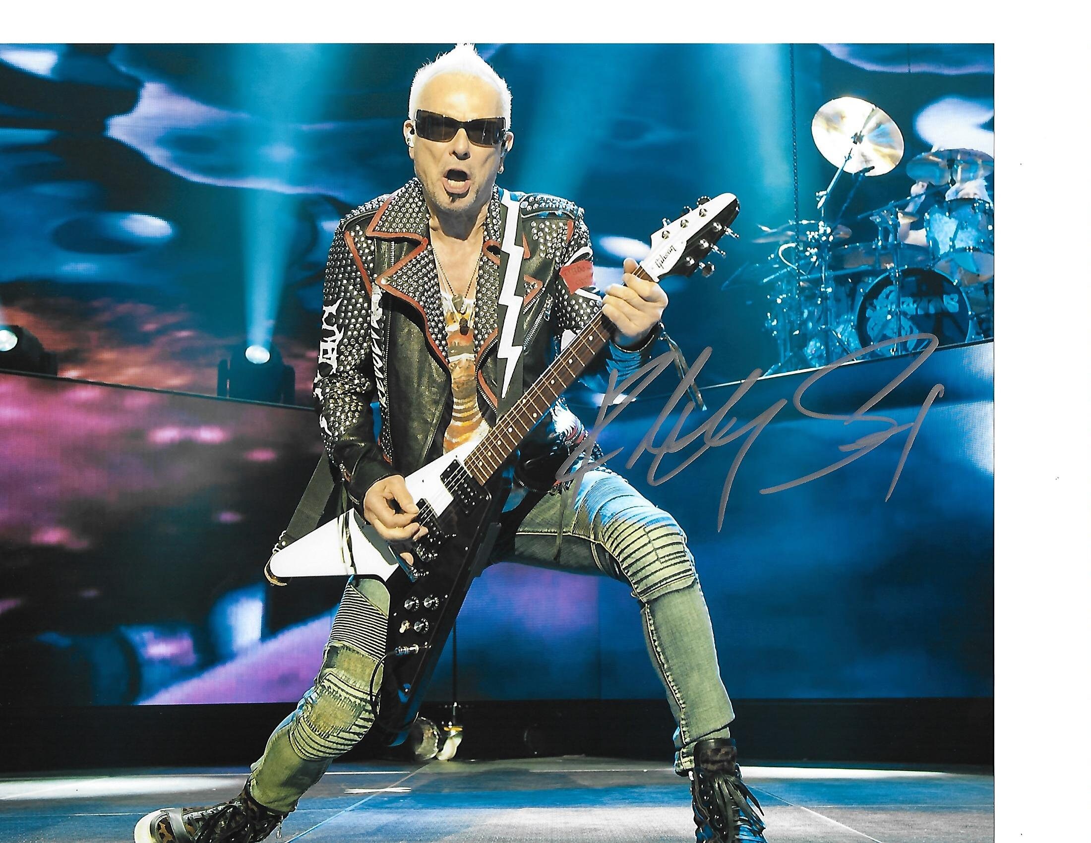 Scorpions スコーピオンズ ルドルフシェンカー ギター ピック Super