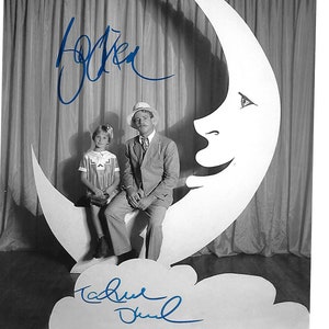 Film pluripremiato “Paper Moon”, doppia fotografia molto bella 8 x 10 autografa