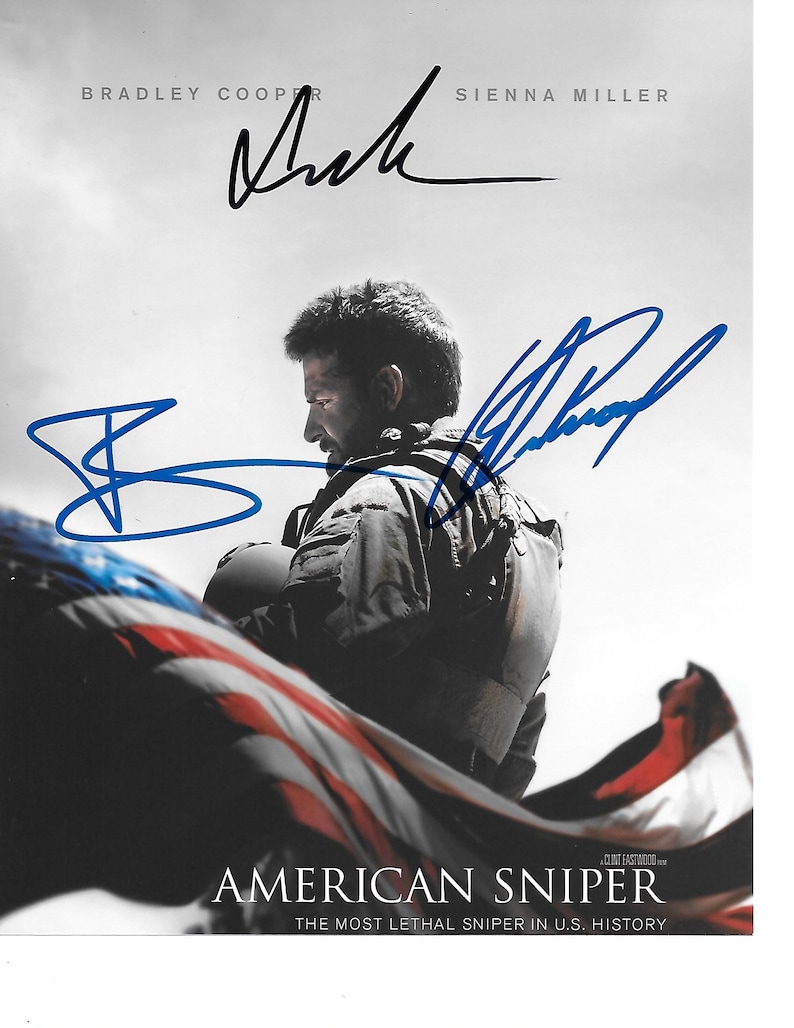 AMERICAN SNIPER Movie Cast Signed 8x10 Photo Including - Etsy