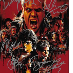 Classic Movie &quot;The Lost Boys&quot; Cast Autographed 8x10 Movie Promo Photo