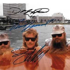 One and Only &quot;ZZ TOP&quot; Autographed 8x10 Photograph by All Three !!