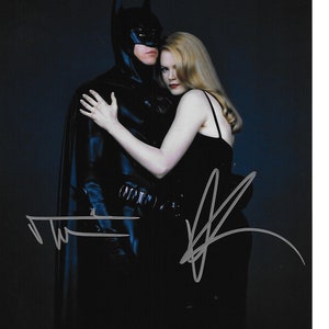 Movie Acting Duo NICOLE KIDMAN and Val Kilmer Collectible Autographed 8x10 PHoto