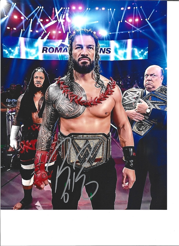 WWE　アンブローズ　セス　ロリンズ　ローマン　レインズ　サインポスター WWE アンブローズ セス ロリンズ ローマン レインズ サインポスター