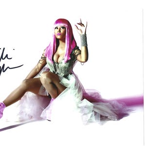 Nicki Minaj Autographed - Etsy