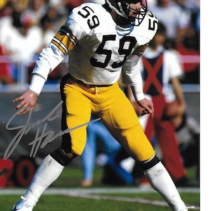 Hall of Fame Steelers Great JACK HAM Very Nice Autographed Game Day 8x10 Photograph