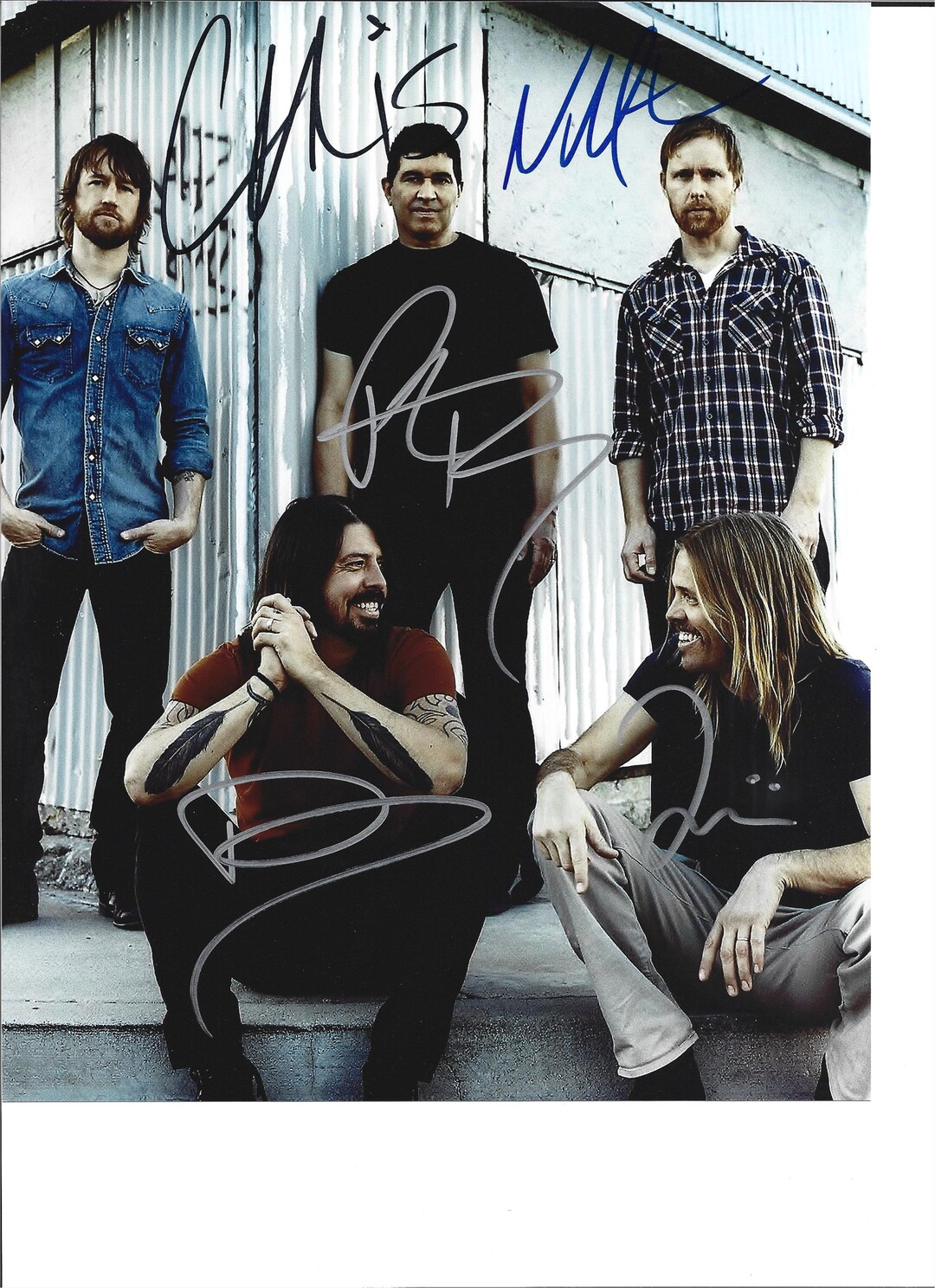 Foo Fighters Rocking Rocking Grunge Band