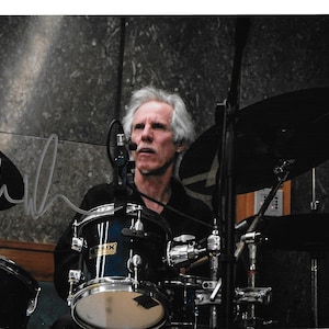 Long Time Rocker JOHN DENSMORE Nice Concert Autographed 8x10 Photograph