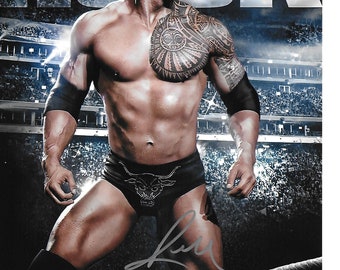 ザ・ロック WWE 正規サイン入り #109 トレーディングカード - 直筆