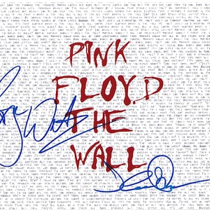 ピンク・フロイド PINK FLOYD サイン入り レコード Pink floyd autograph - Etsy 日本