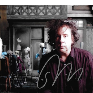 Original autograph tim burton - Etsy 日本