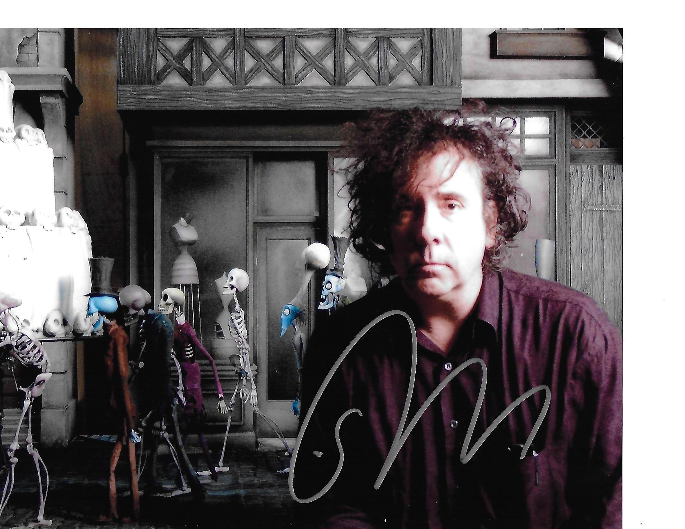 Original autograph tim burton - Etsy 日本