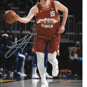 Future Hall of Famer NIKOLA JOKIC Very Nice Game Day 8x10 Signed Photograph