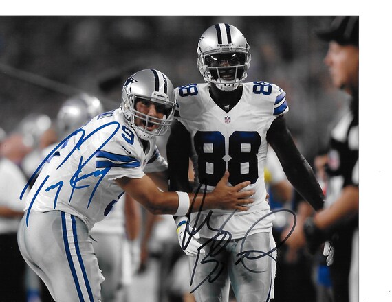 dez bryant autographed football