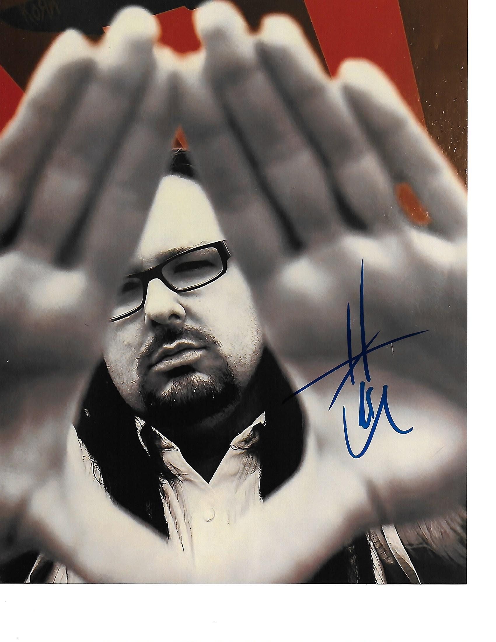 Musical Talent Singer and Musician JONATHAN DAVIS Autographed 8x10