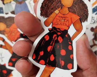 Black Queen Sticker