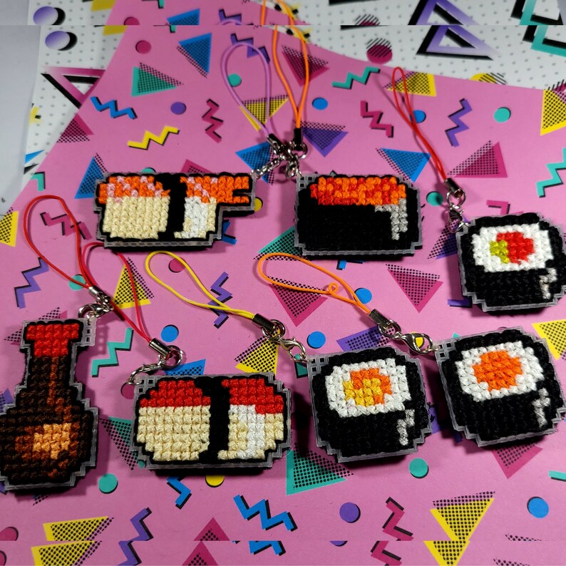 Sushi Cellphone Charms