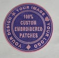 Custom Embroidered Patches Sew On, Iron On, or VELCRO