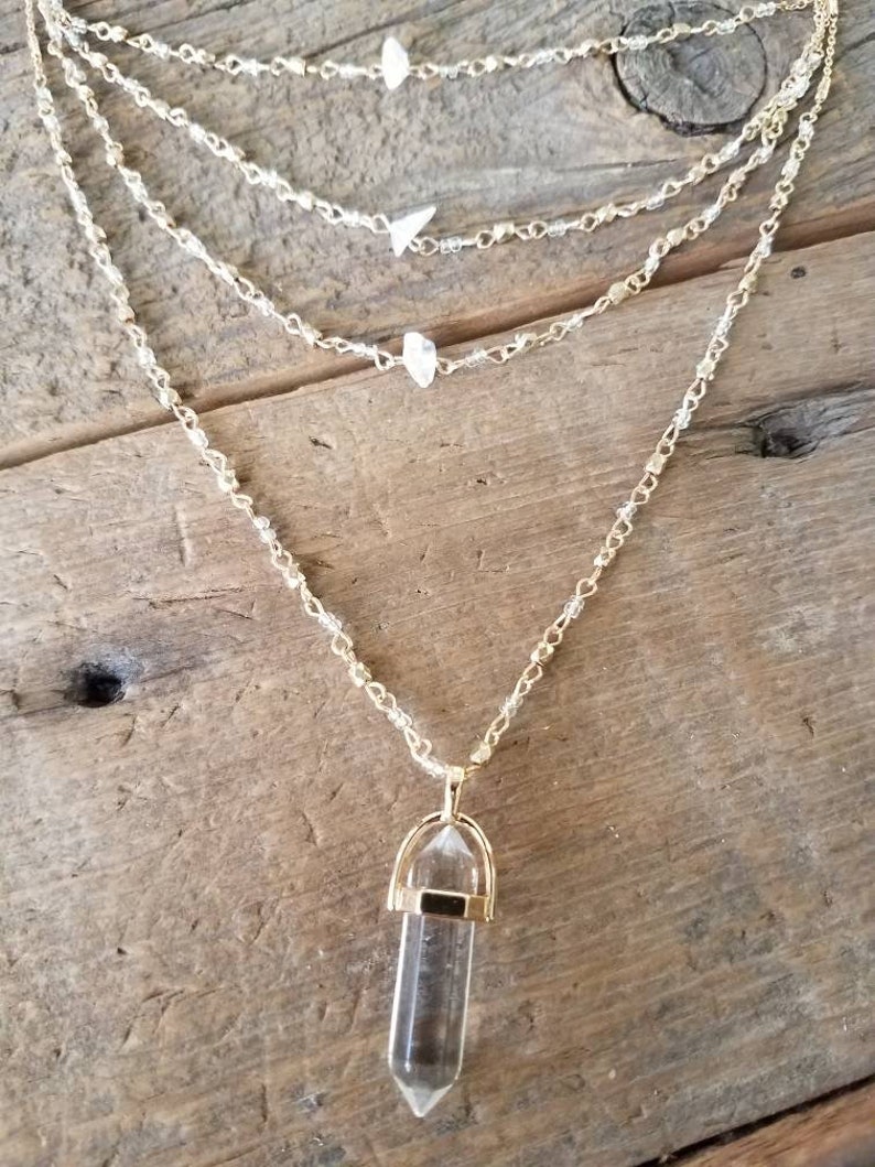 Crystal Clear Necklace image 1