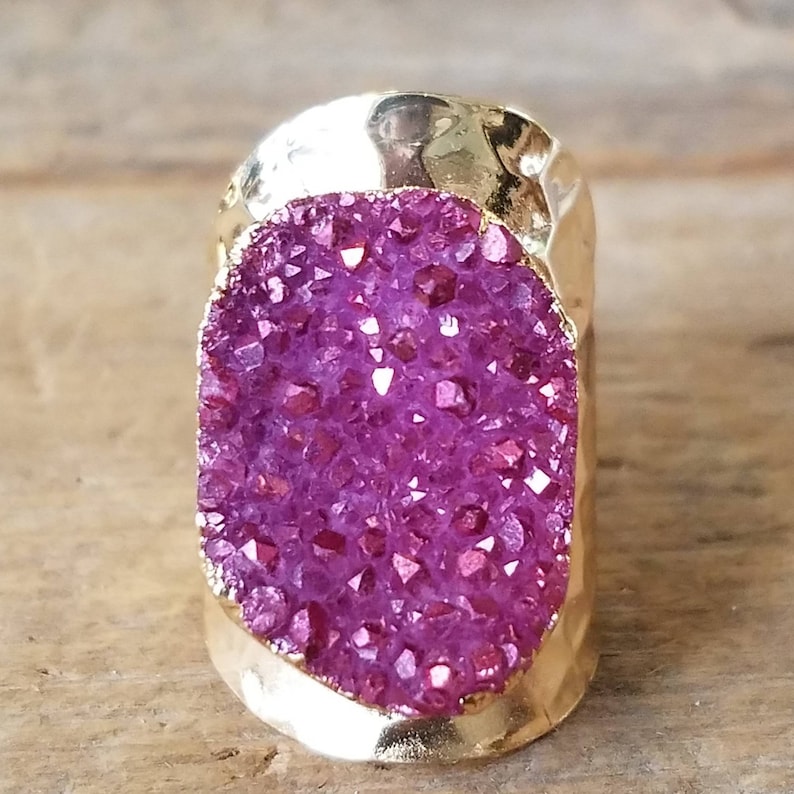 Raspberry Colored Rings Raspberry Pop Ring - Etsy