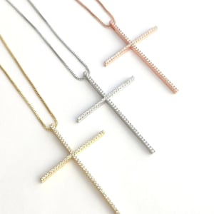 Large Cross Necklace