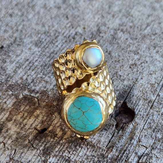 Turquoise hotsell wrap ring