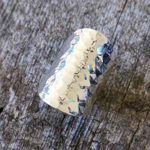 Hammered Silver Ring