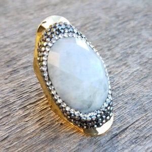 Moonstone Ring