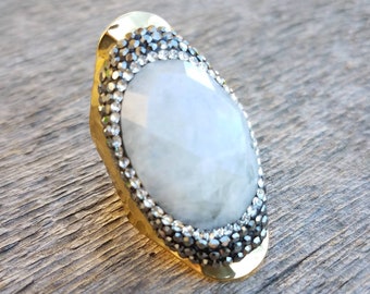 Moonstone Ring