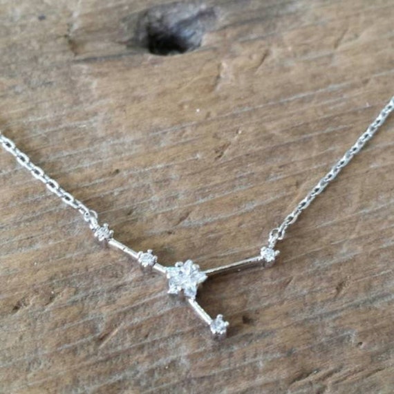 Cancer Constellation Necklace - Etsy 