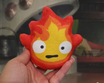 Mini Calcifer Plush, Fire Demon