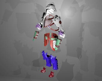 Inquisitor armor suit EVA Foam templates