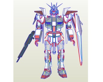 Plantillas para crear el traje de armadura portátil GundamRX93