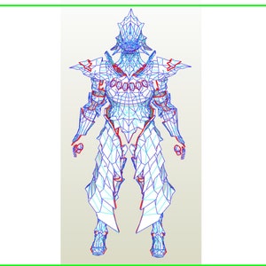 Ornstein body armor  pepakura papertemplates