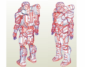 Warmachine MK4 EVA Foam build templates