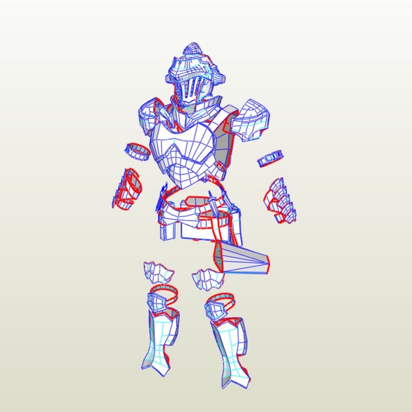 Goblin Slayer body armor  pepakura paper templates