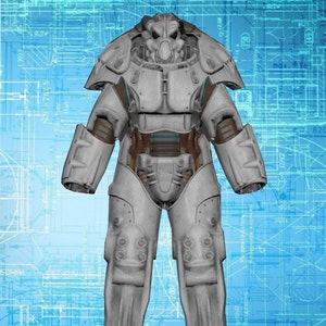 EVA Foam  X-01 power armor digital blueprints