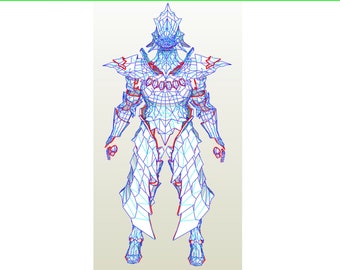 Modèles papier de gilet pare-balles Ornstein pepakura